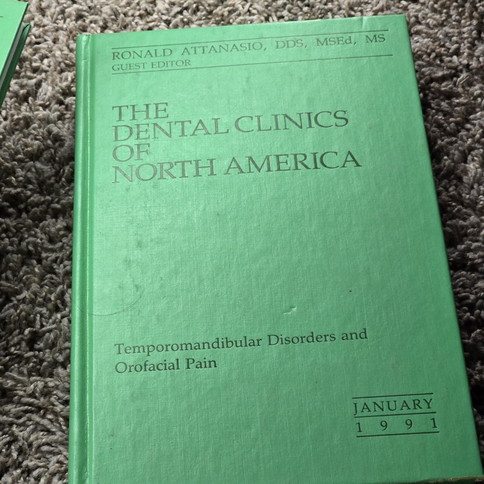Dental Clinics of North America Books ~ Lot of 9 Mixed Years Vintage