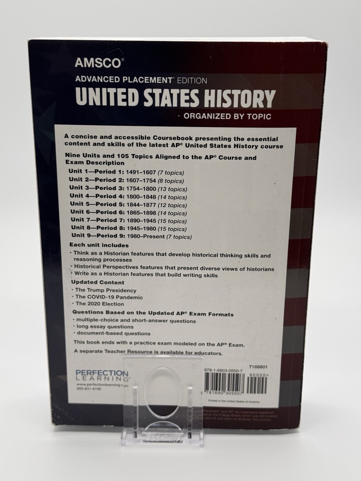 Advanced Placement United States History by John J Newman 4th Edition (2021 P/B)
