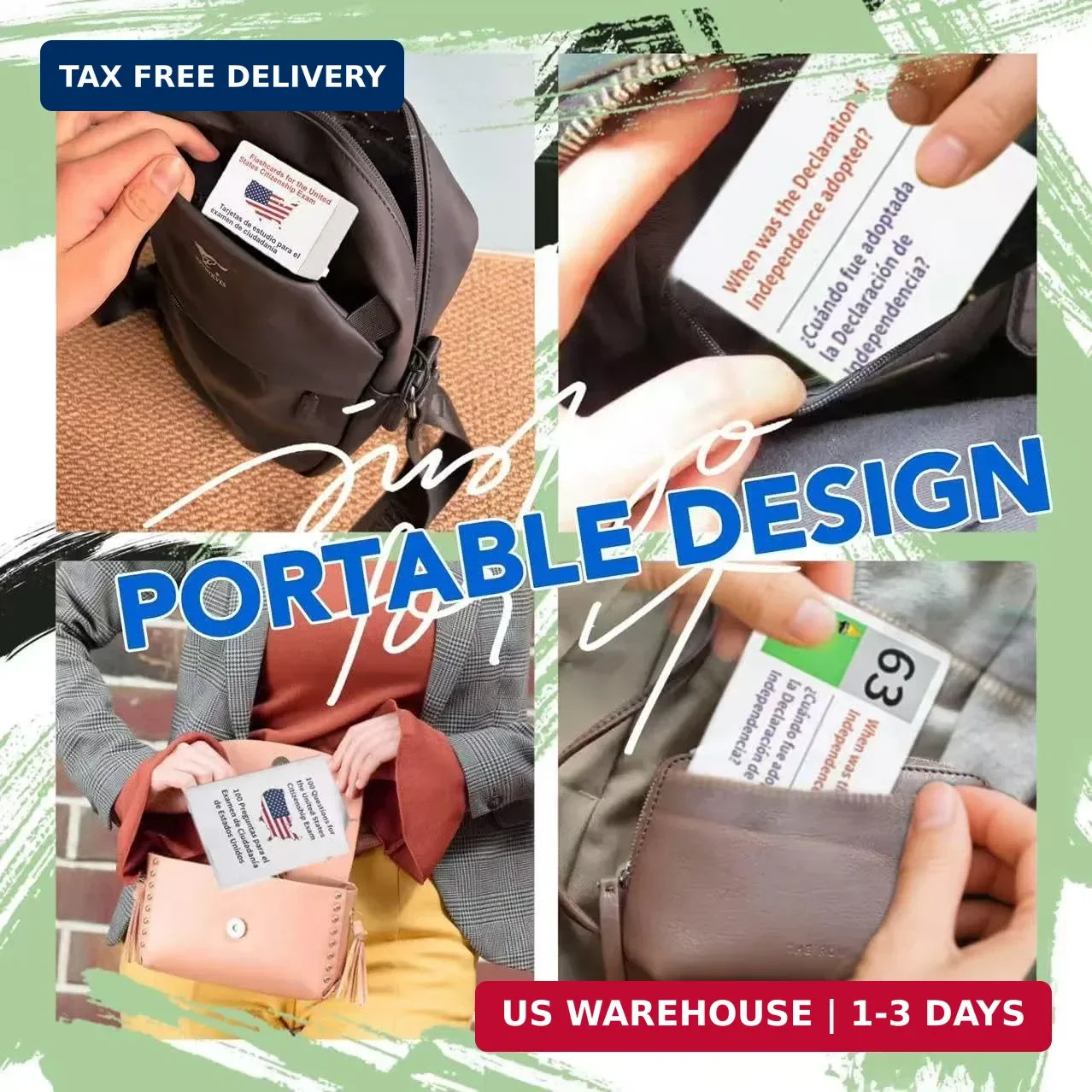US Citizenship Flash Cards 2026, 128 Official USCIS Civics Questions and Answers
