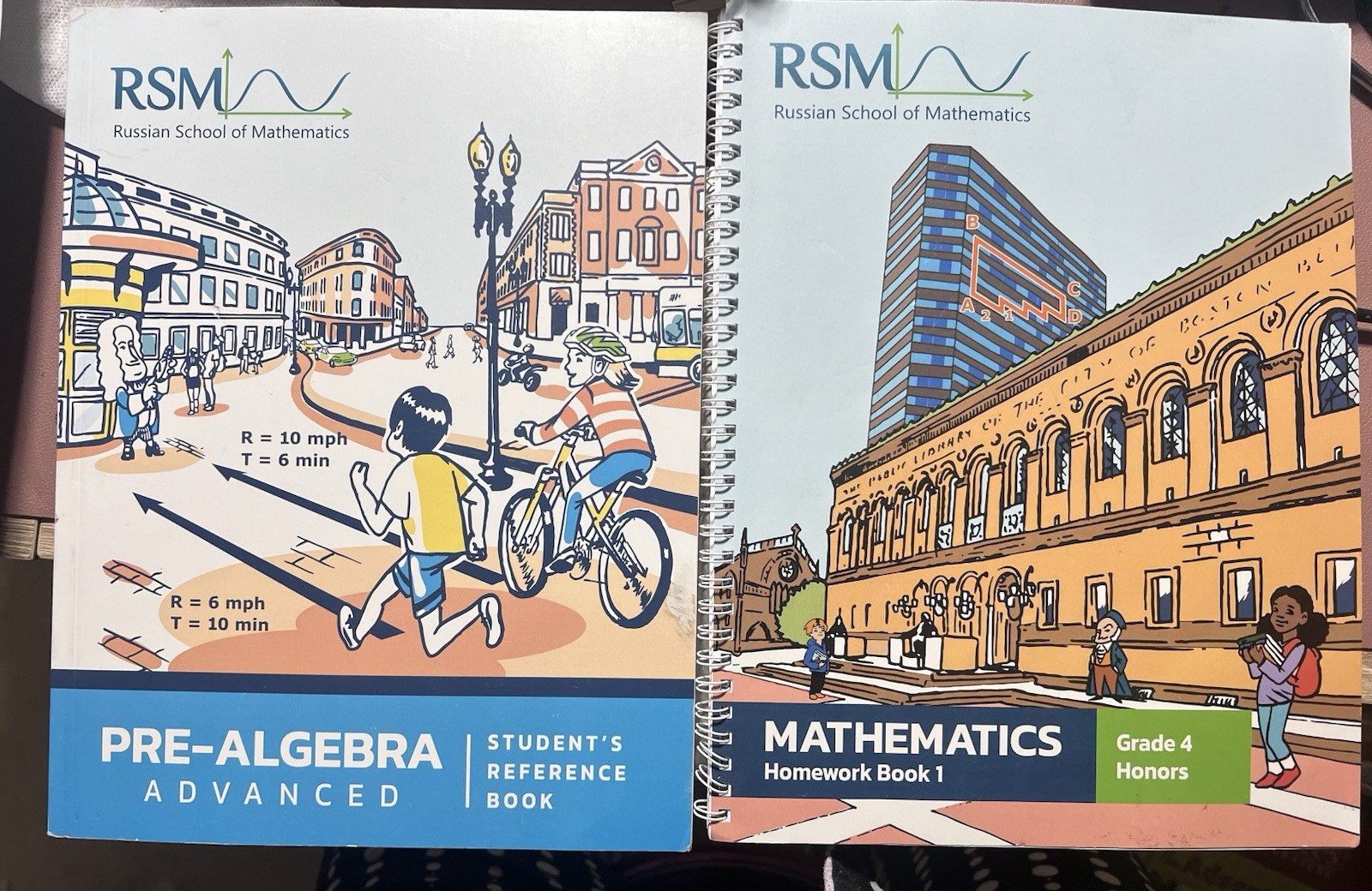 RMS Mathematics, Pre- Algebra Advanced And Honors Grade 4