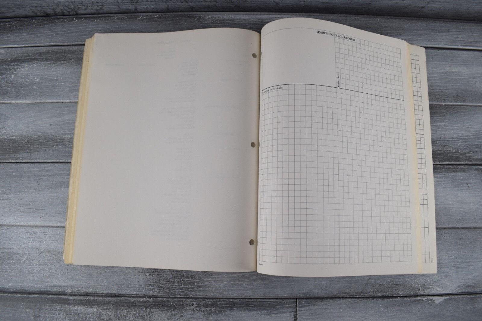 Tracing Your Ancestry Logbook Helmbold, F. Wilbur – Great Way To Organize Search