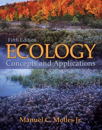 Ecology : Concepts and Applications by Manuel Molles and Manuel C. Molles (2009,