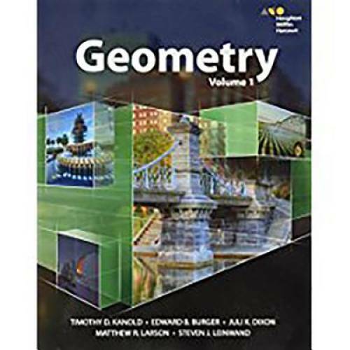 HMH Geometry: Interactive Student Edition Volume 1 2015 – Paperback – GOOD