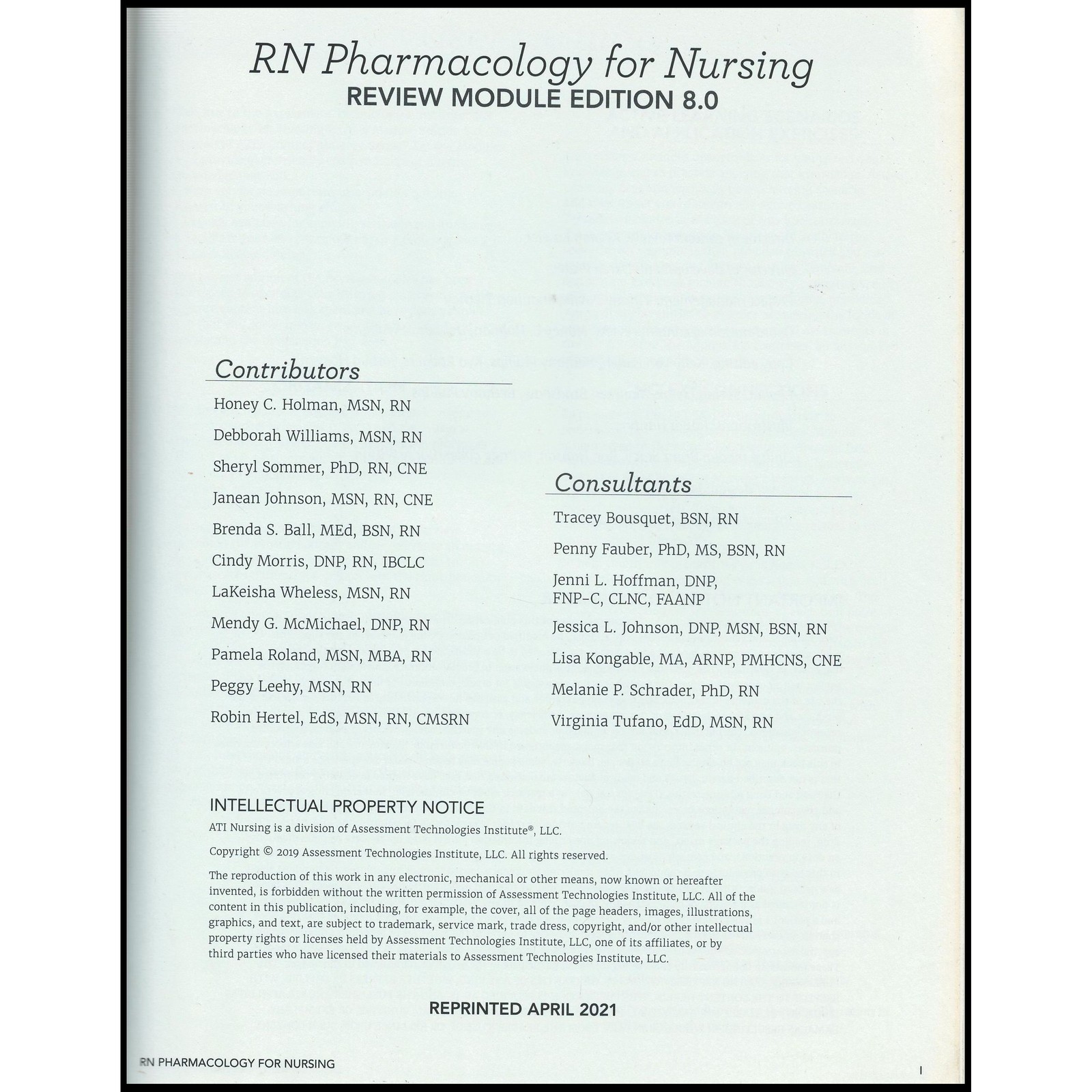 Content Mastery Series: RN Pharmacology for Nursing: Edition 8. 0 (Paperback)
