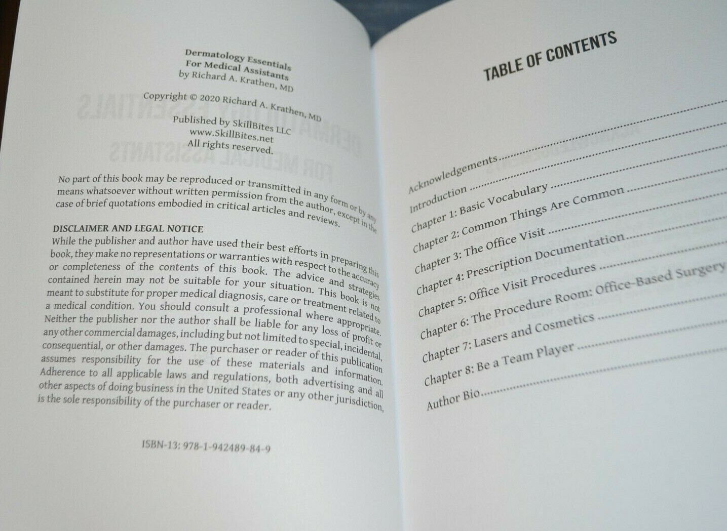 Dermatology Essentials for Medical Assistants by Richard Krathen