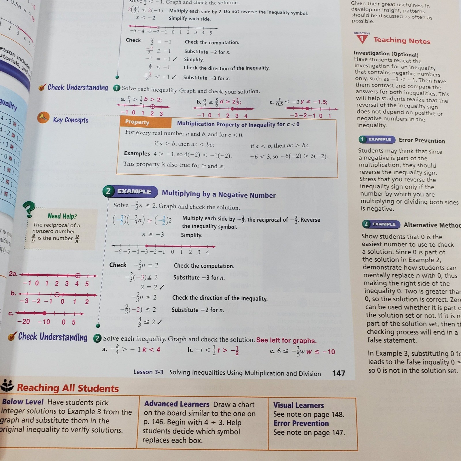 Prentice Hall Algebra 1 Tennessee Teacher Edition Textbook Green Excellent 2006