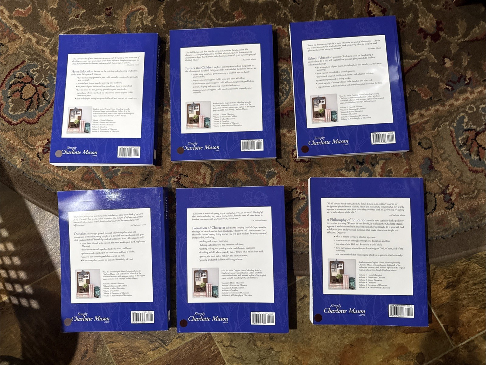 Home Schooling Series 6 Book Set Charlotte Mason 2017 Edition NEW opened package