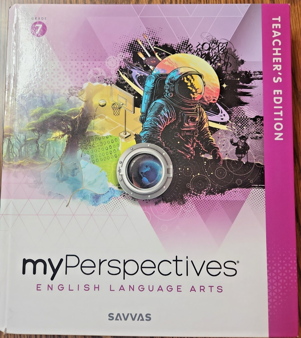 myPerspectives English Language Arts Grade 7 Hardcover Teacher’s Edition VGC
