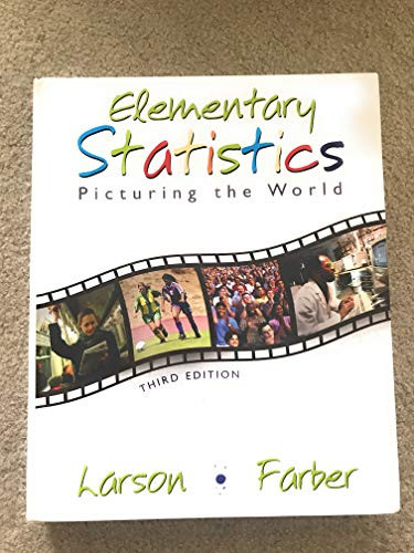 Elementary Statistics: Picturi – VERY GOOD