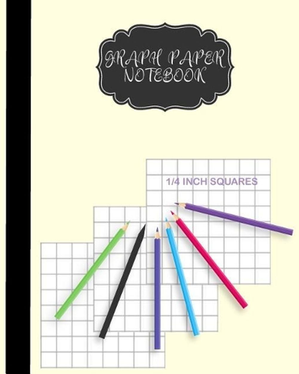 Graph Paper Notebook 1/4 inch squares: Graph Paper Composition Book For Children