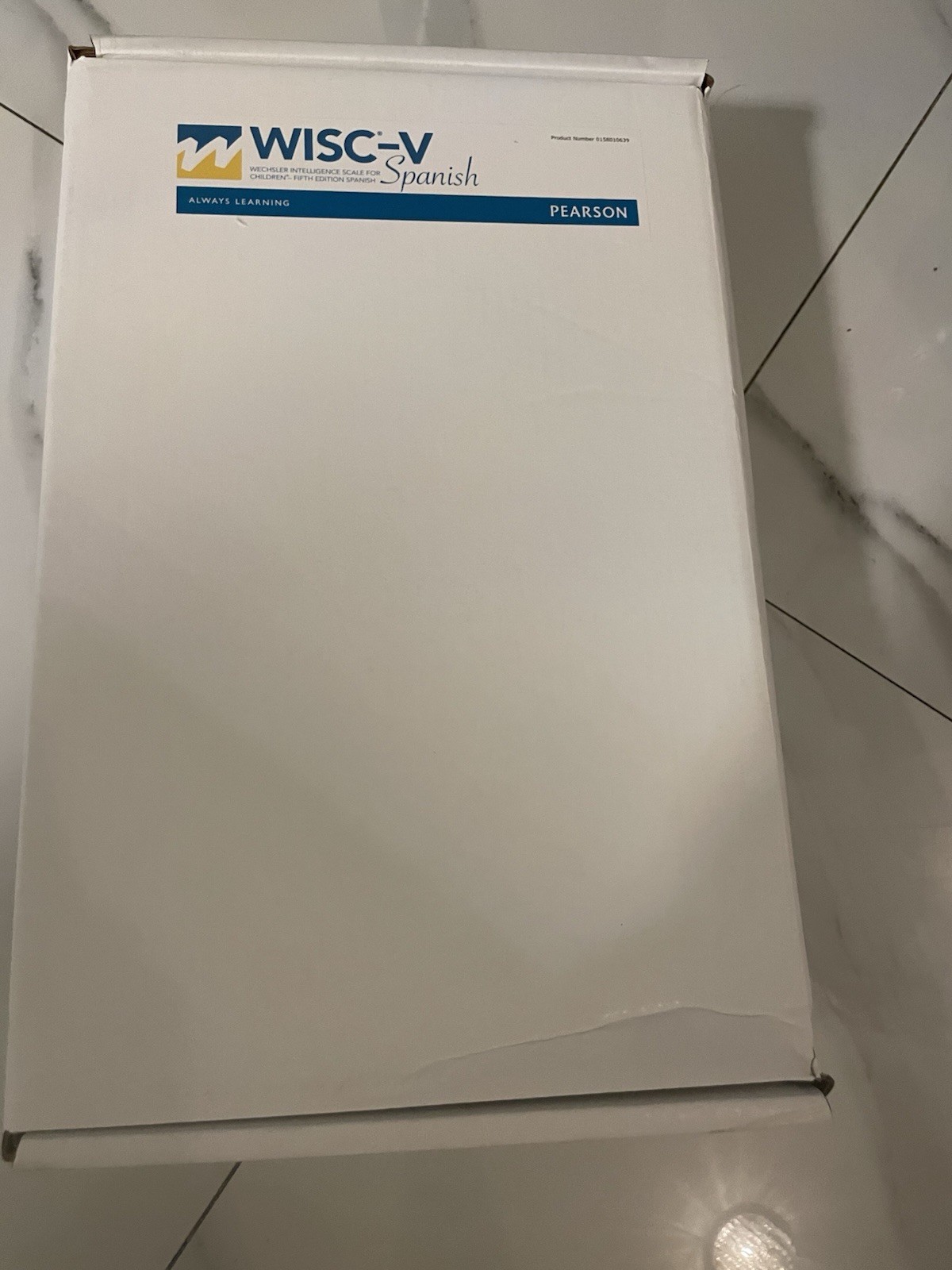 WISC-V Wechsler Intelligence Scale for Children Spanish Fifth Edition Brand New