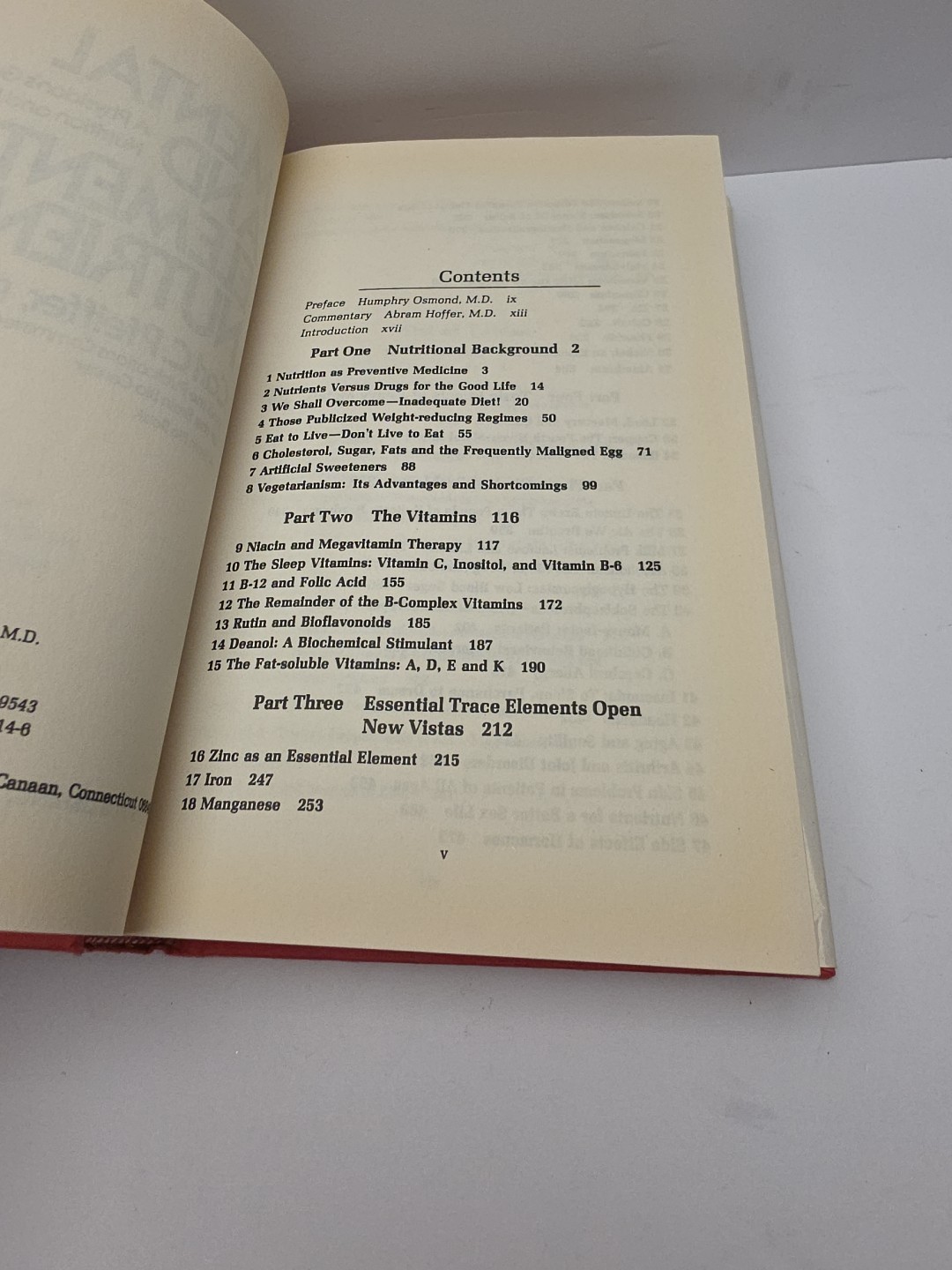 Mental and Elemental Nutrients Carl C Pfeiffer 1st Edition 1975 HC DJ