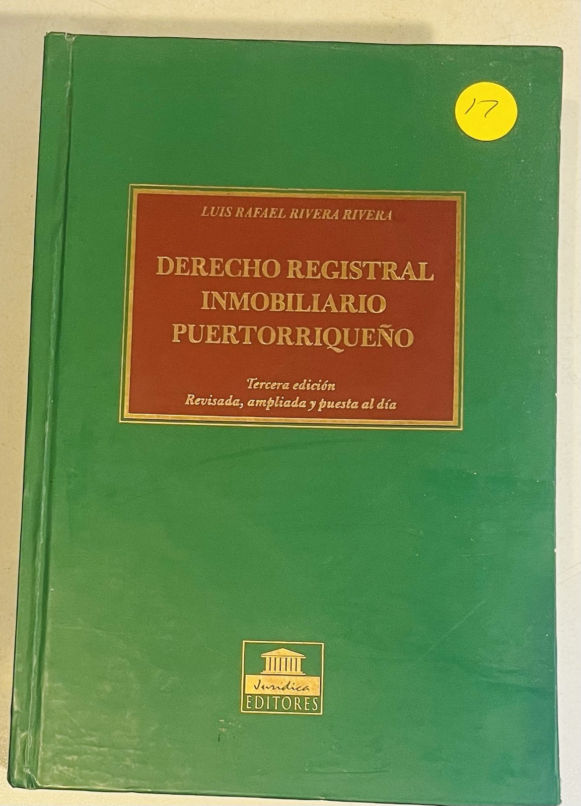 Derecho Registral Inmobilario Puertorriqueno