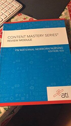 Content Mastery Series Review Module- PN Newborn Nursing – Paperback – GOOD