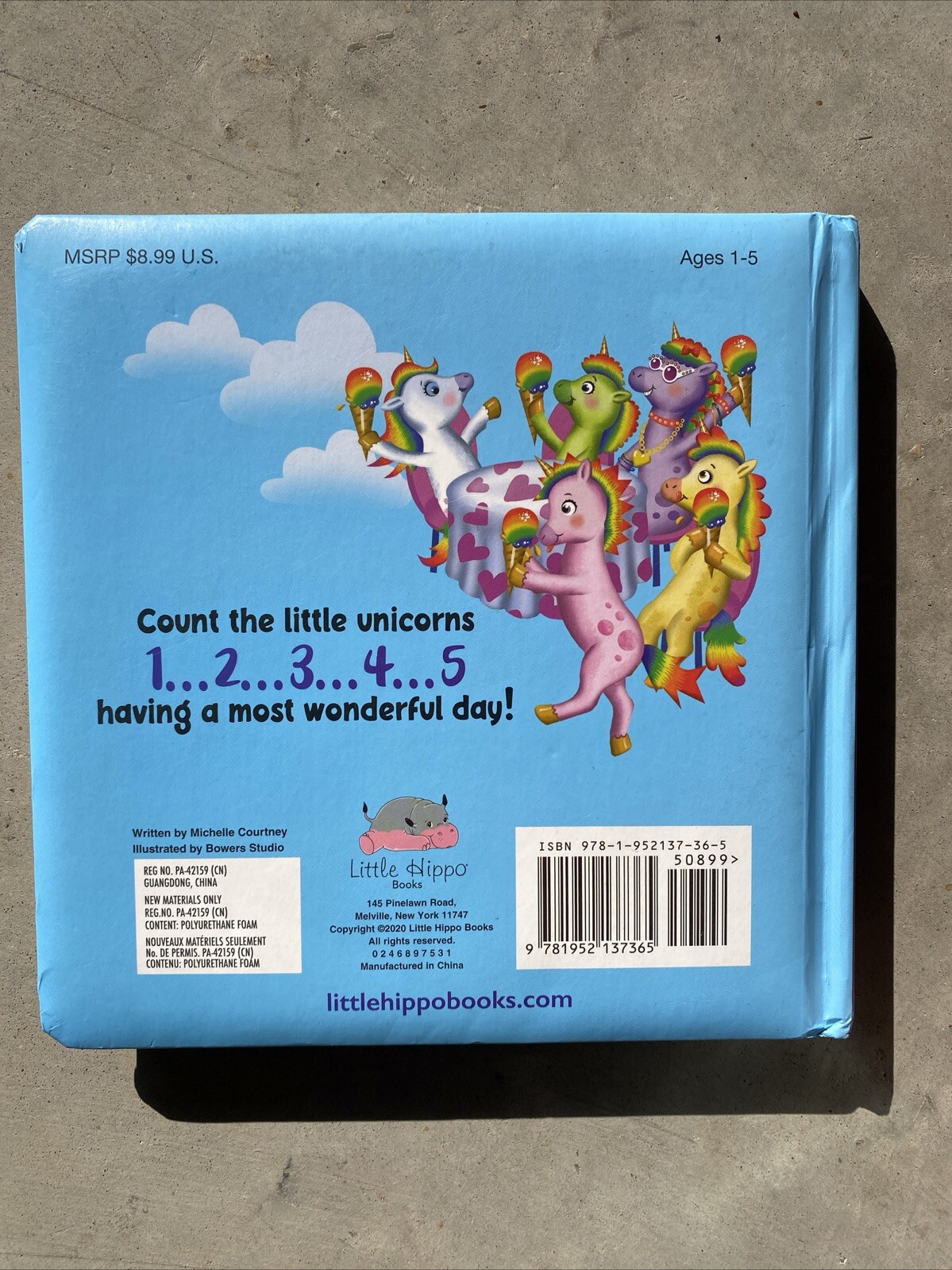 Little Unicorns by Michelle Courtney (2020, Children’s Board Books)