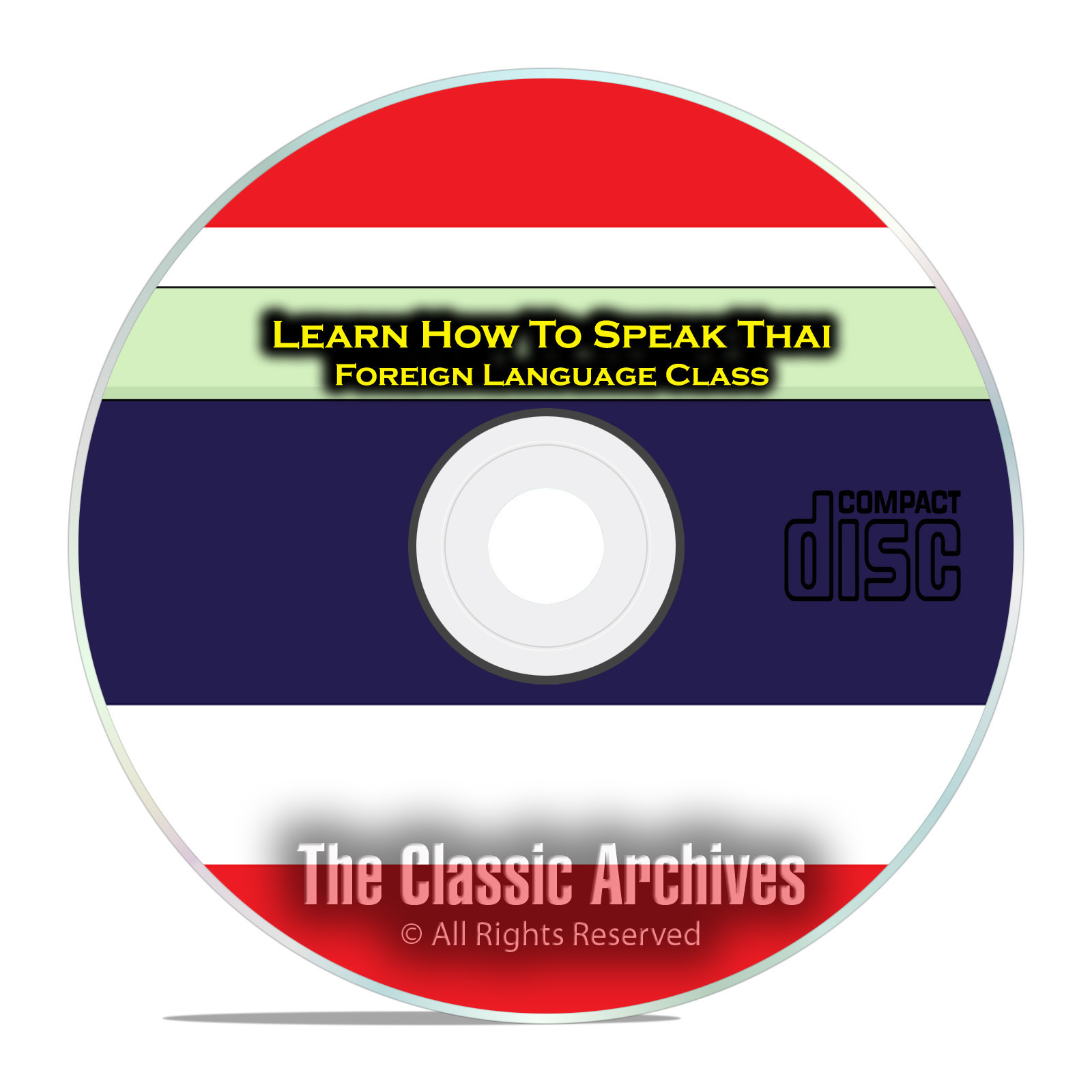 Learn How To Speak Thai, Fast & Easy Foreign Language Training Course, CD E20