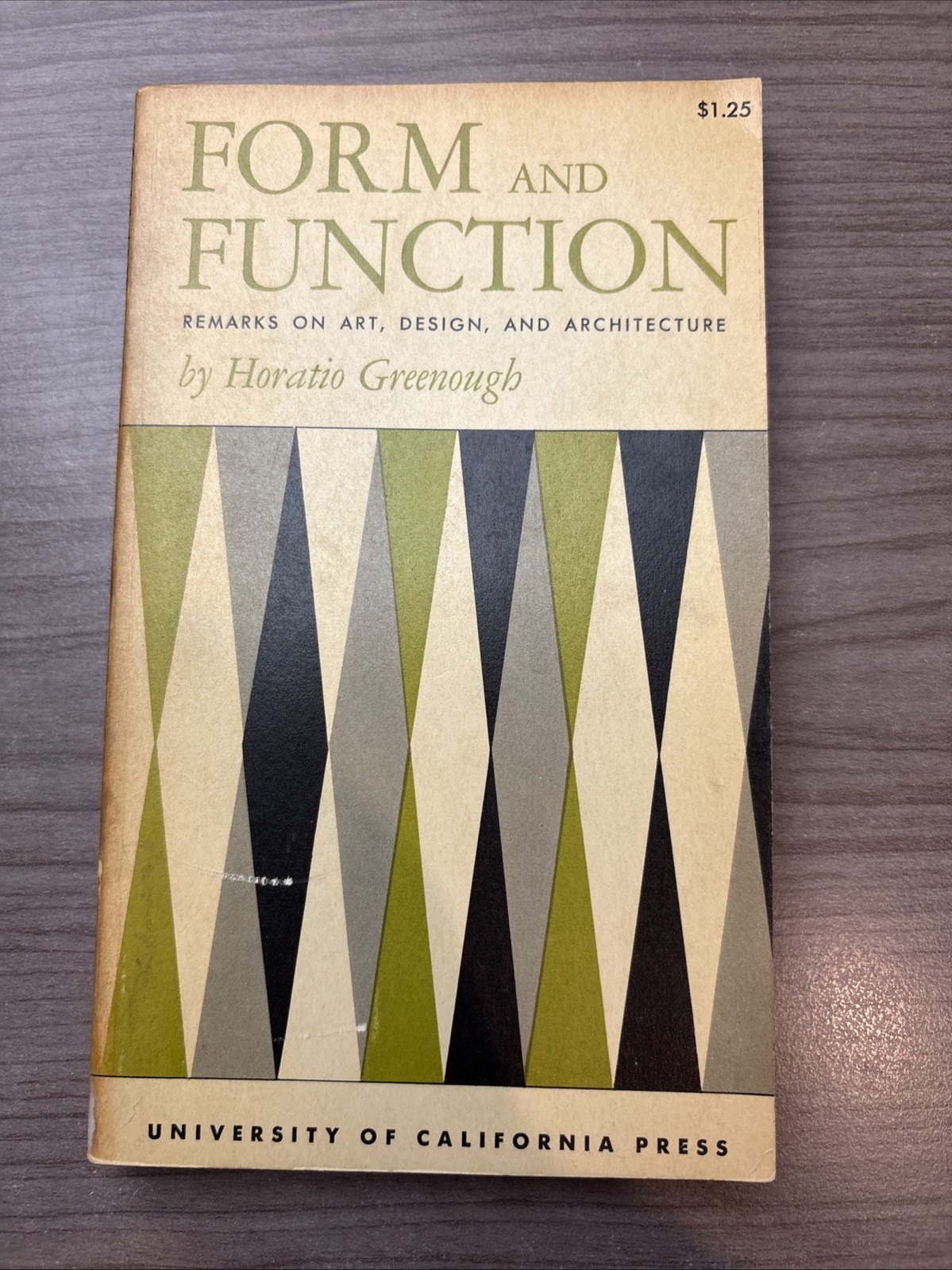 Form and Function: Remarks on Art, Design and Architecture – Greenough, Horatio