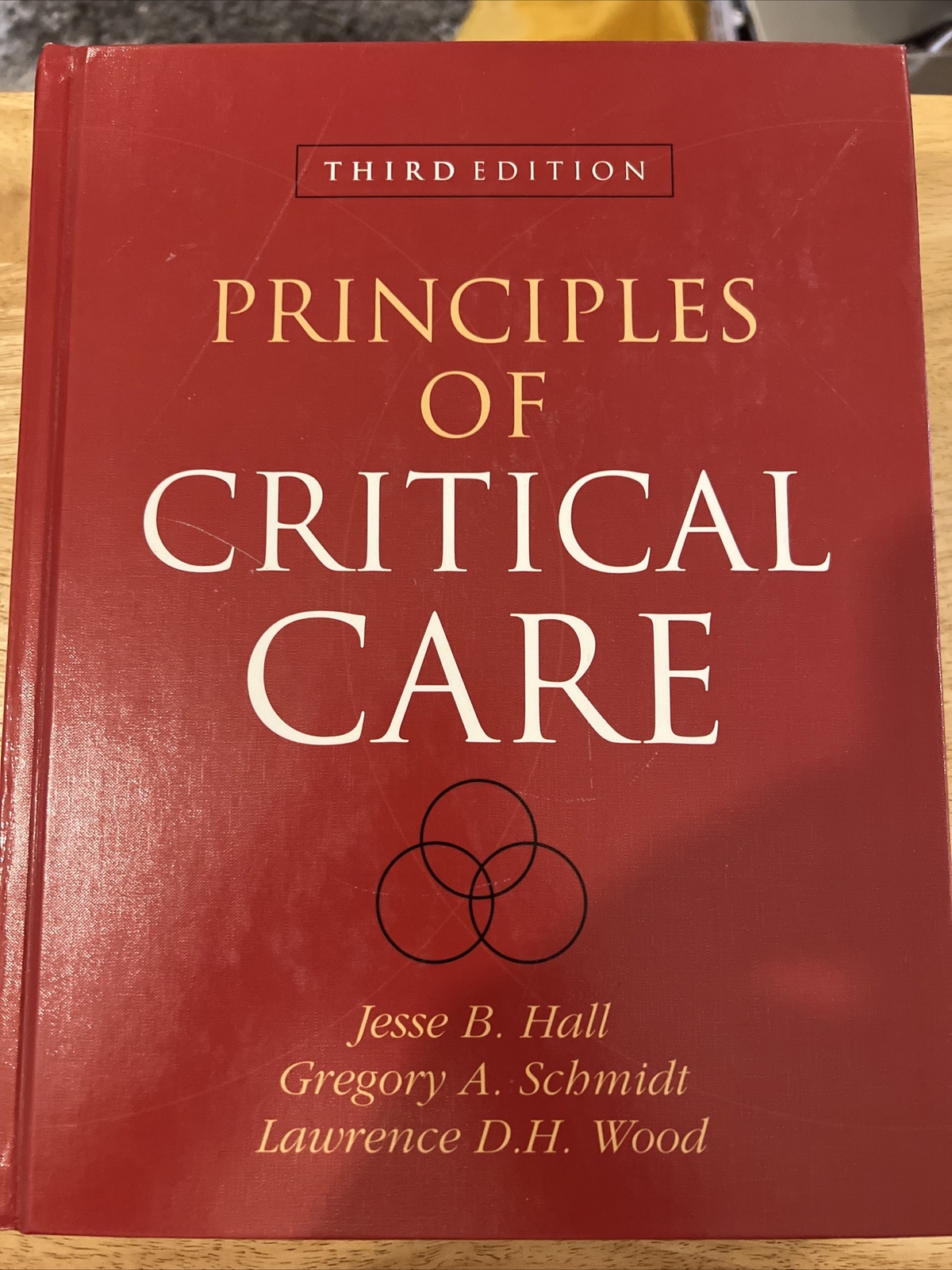 Principles of Critical Care by Jesse Hall -Hardcover