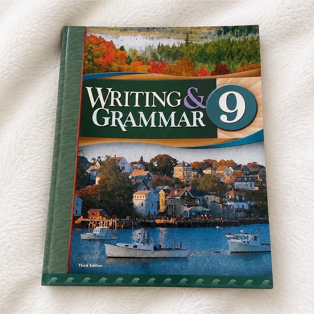 Writing & Grammar 9 Textbook Third Edition Paperback High School English Good
