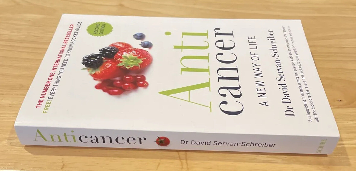 Anticancer: A New Way of Life David Servan-Schreiber PB Book + Pocket Guide