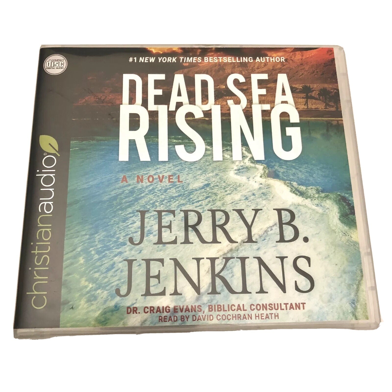 Dead Sea Rising by Jerry B. Jenkins (English) Compact Disc Book Free Shipping!