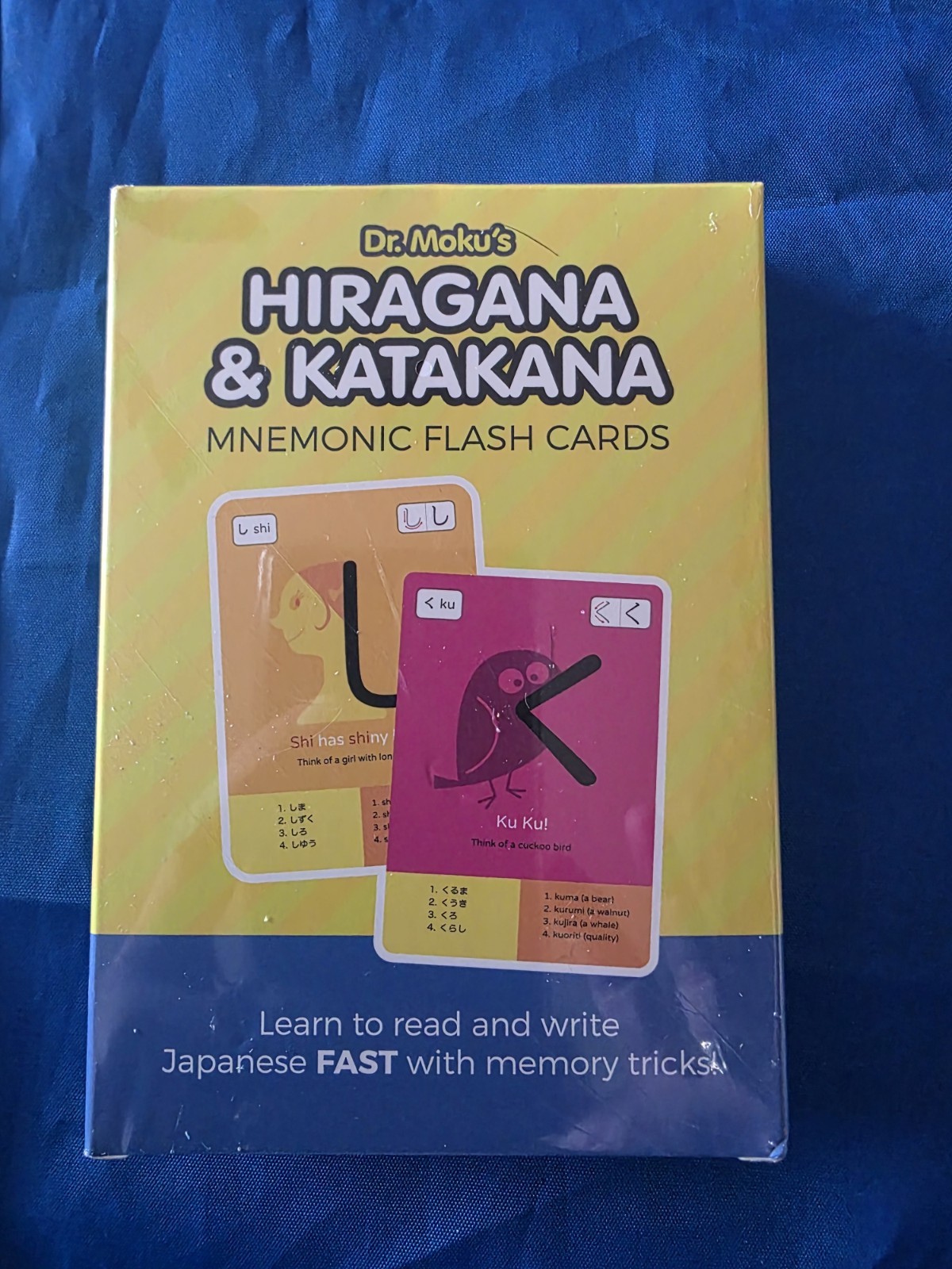 Dr. Moku’s Hiragana & Katakana Basic Japanese Flashcards NEW And SEALED