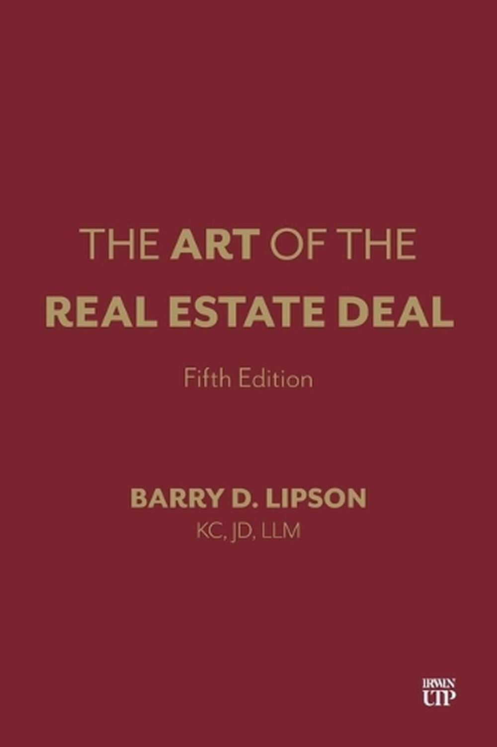 The Art of the Real Estate Deal, Fifth Edition by Barry Lipson Paperback Book