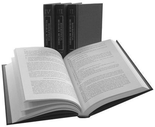Biographical Research Methods (4vol/set)