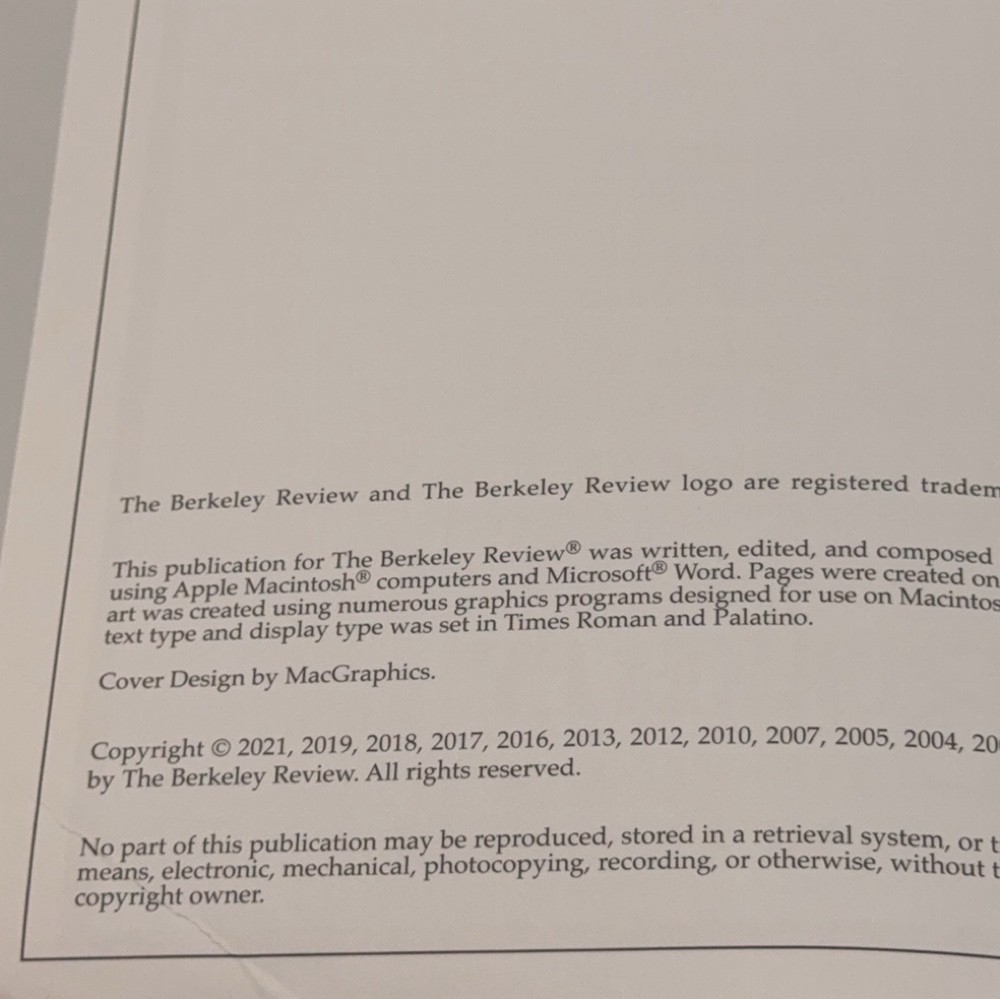 General Chemistry Part I Berkeley Review Paperback by Todd Bennett 2021 English