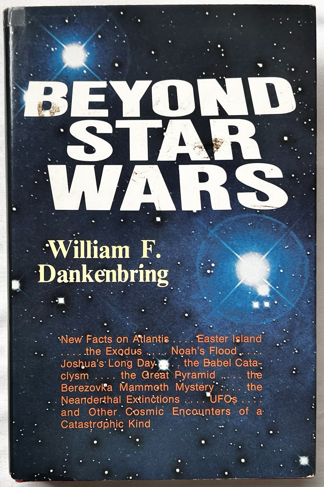 Beyond Star Wars – William F. Dankenbring – First Edition 1978 Scarce HC Sci-Fi