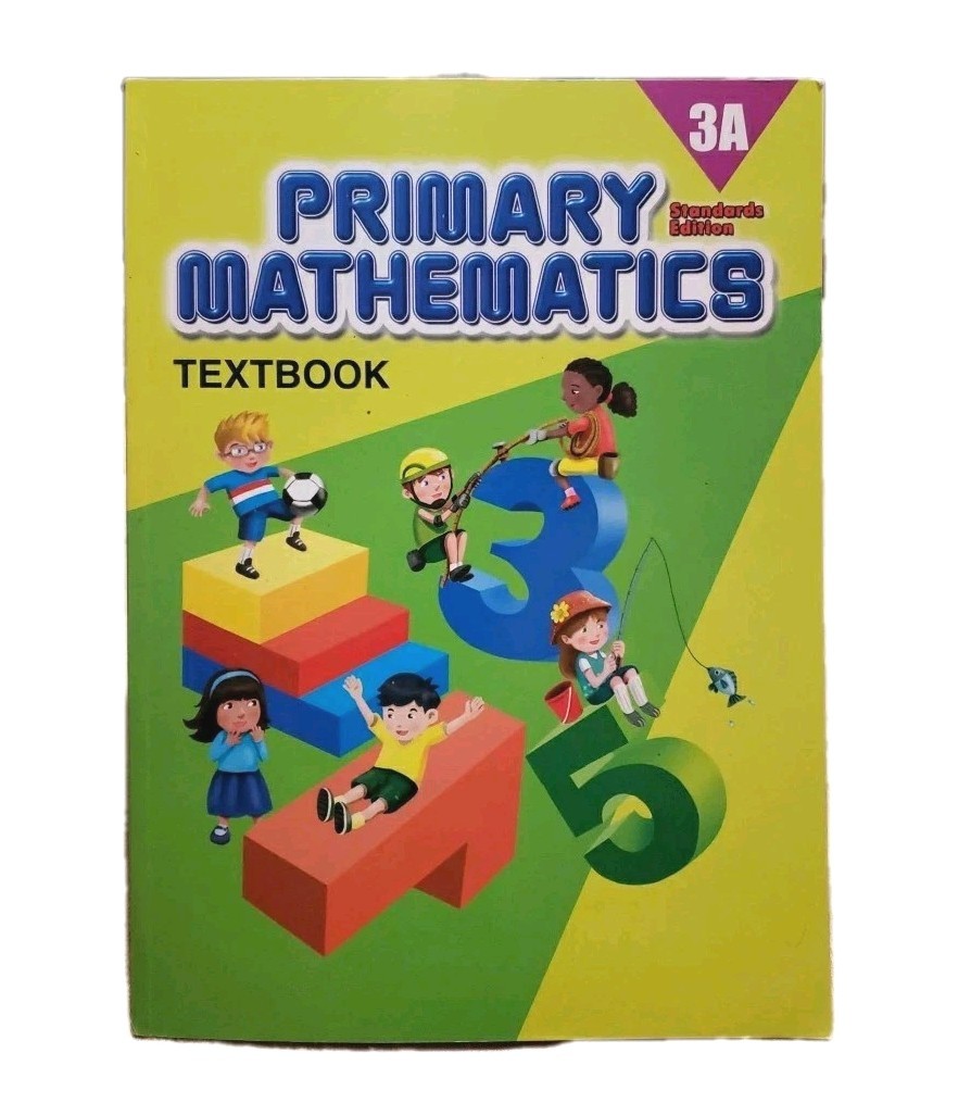 Singapore Math Primary 3A Textbook 2008 Standard Edition Marshall Cavendish