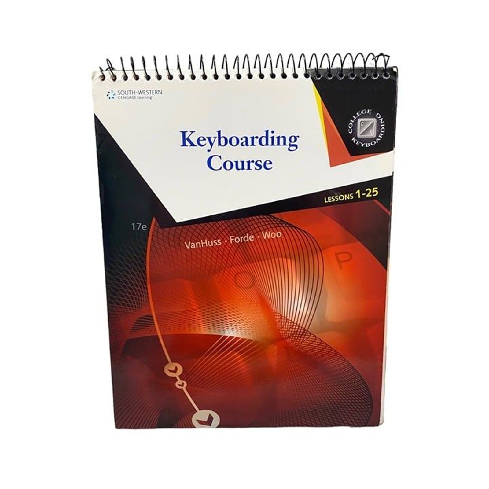 Keyboarding Course VanHuss for South-Western Cengage Learning Lessons 1-25