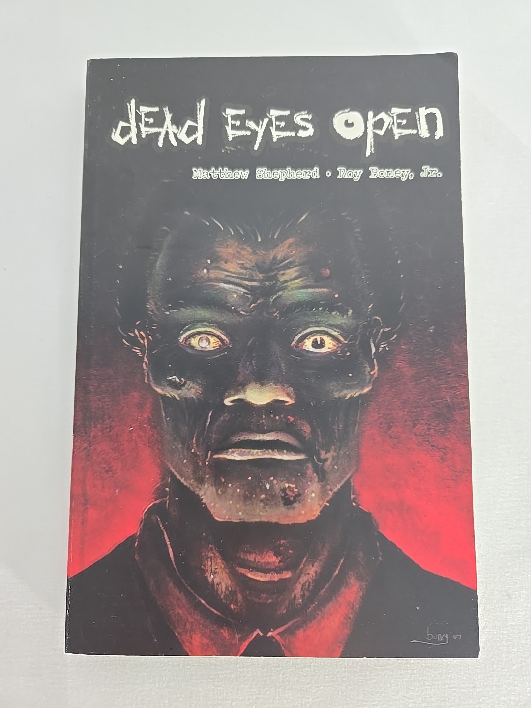 DEAD EYES OPEN By Matthew Shepherd TPB Graphic Novel OOP 2008 SLG Publishing