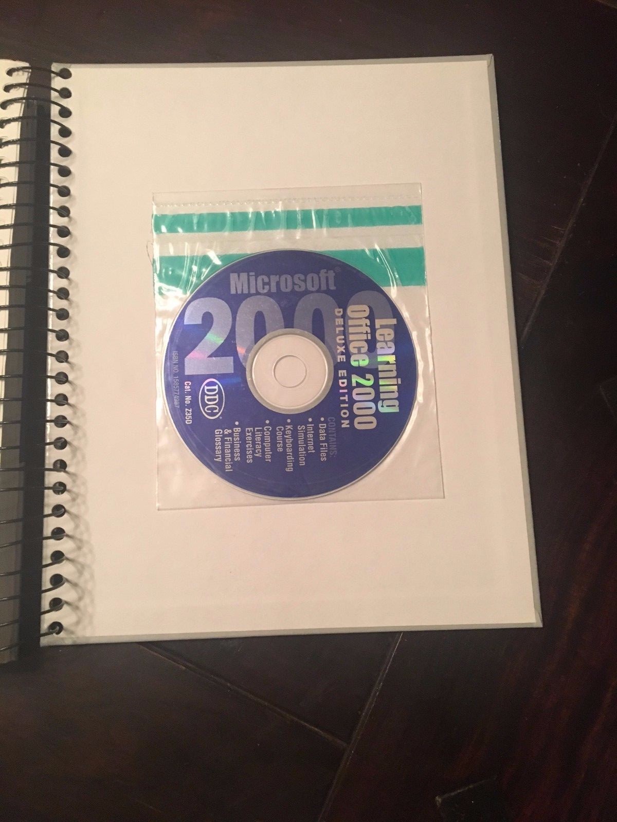 DDC Learning Series Off 2000 Deluxe Gr 10-12 Hardcover Spiral CD 2003 0130365246