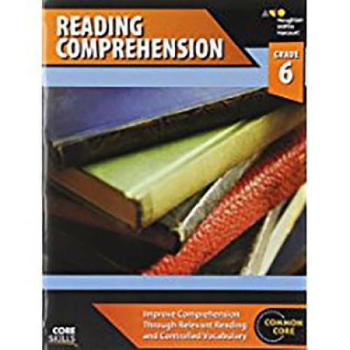 Steck-Vaughn Core Skills Reading Comprehension: Workbook Grade 6 – GOOD