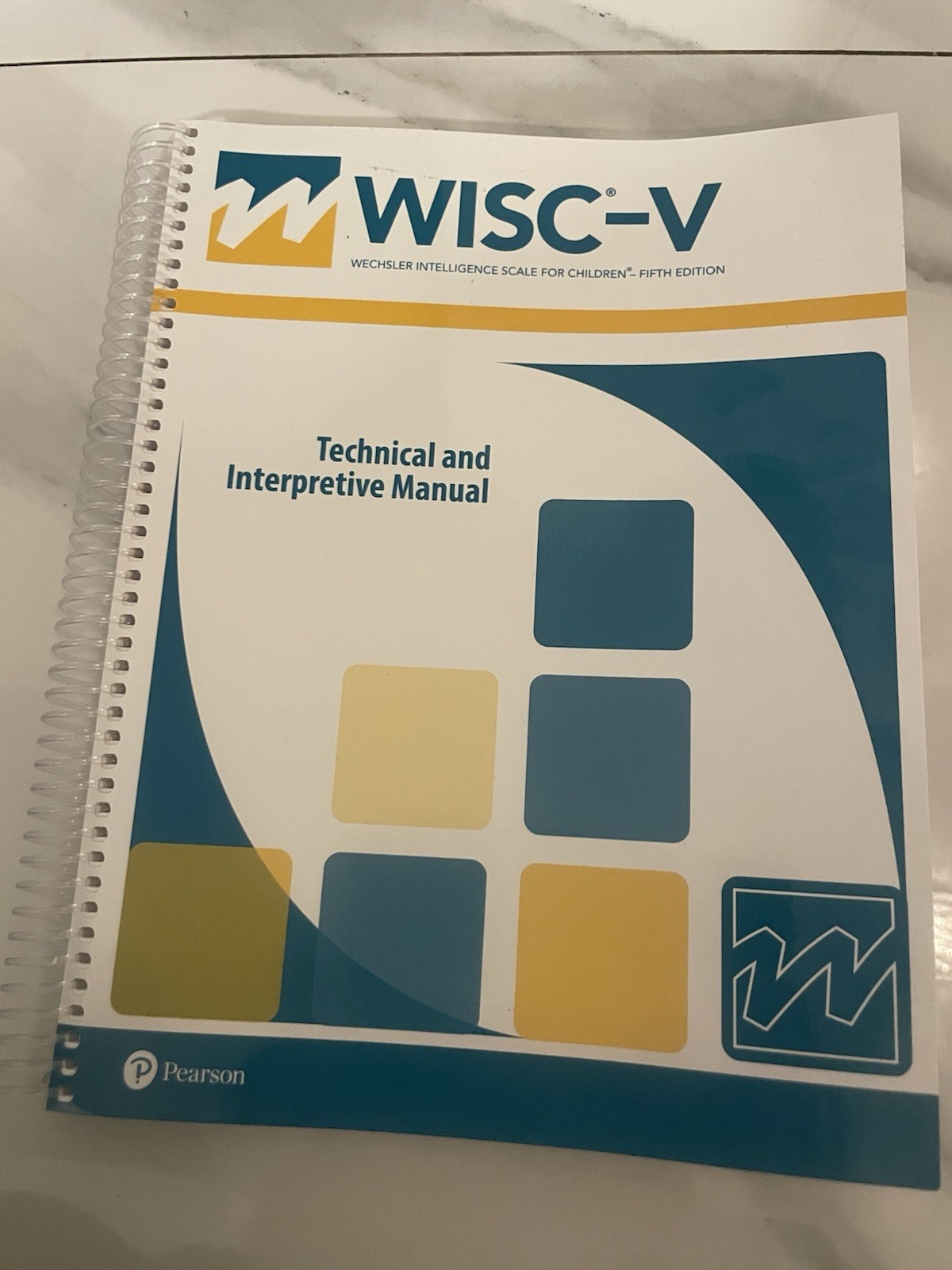WISC-V Wechsler Intelligence Scale for Children Spanish Fifth Edition Brand New