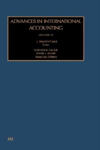 Advances In International Accounting, Volume 14