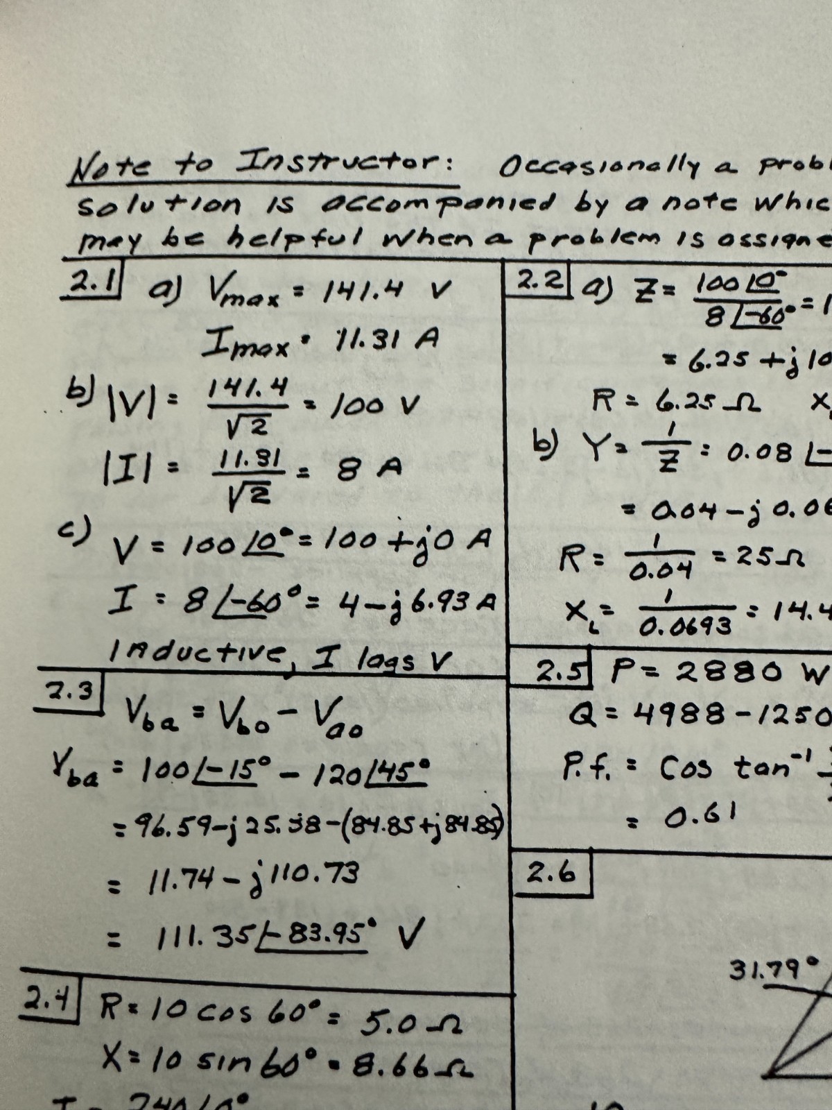 Electrical Power and Energy: Elements of Power System Analysis and solutions