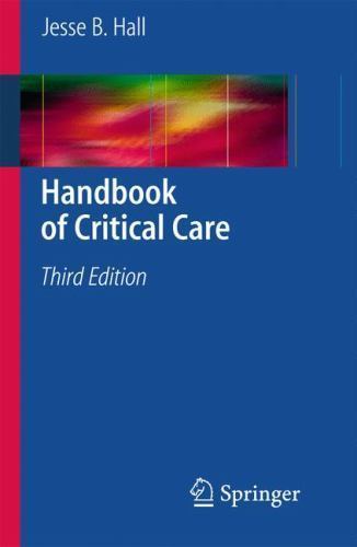Handbook of Critical Care, Paperback by Hall, Jesse B. (EDT), Like New Used, …