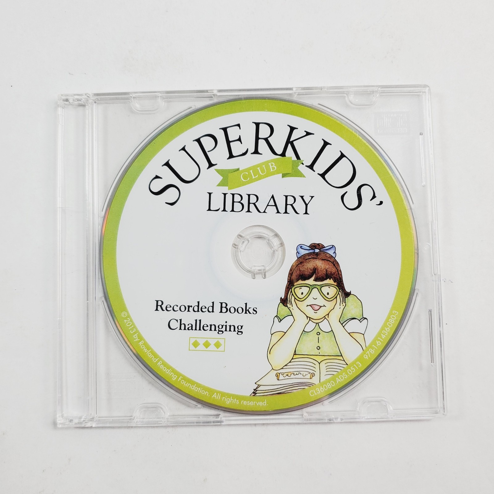 Superkids Club Library Kindergarten Recorded Books Challenging CD Homeschool