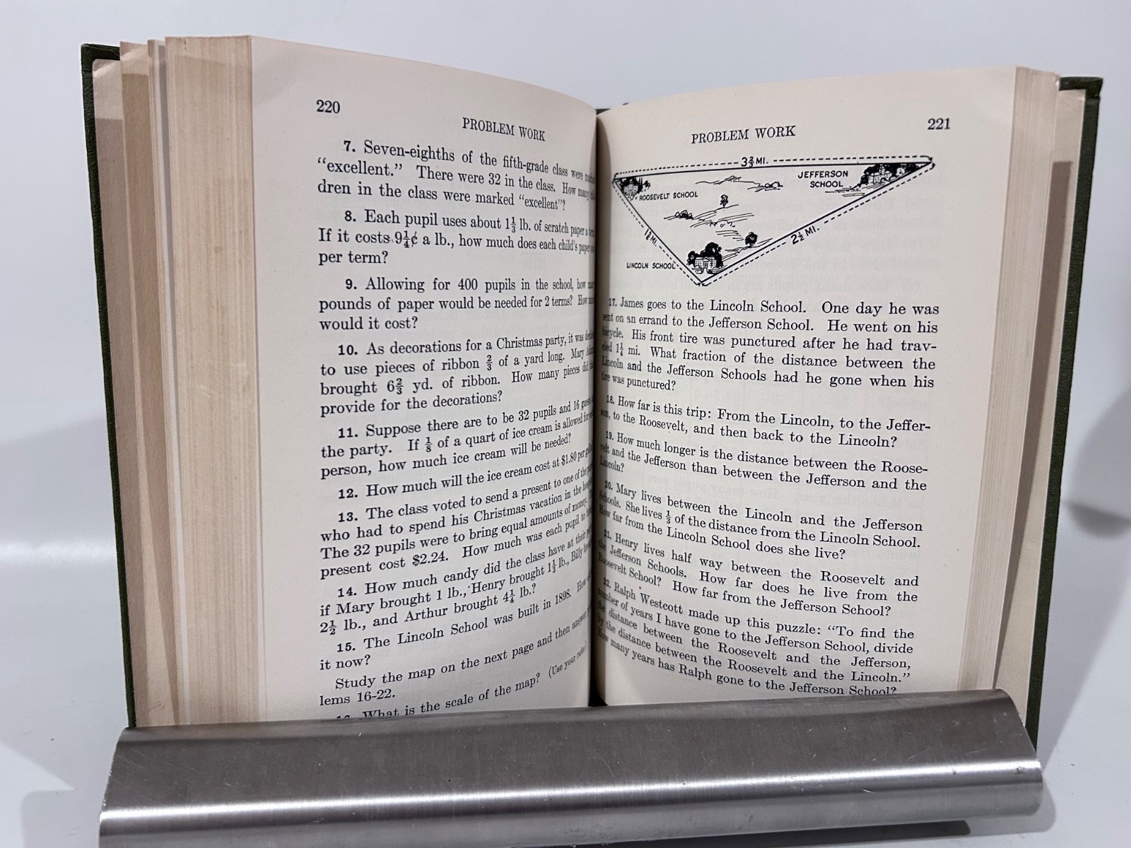 Knight: Standard Service Arithmetics, Scott Foresman 1927, Grade Five