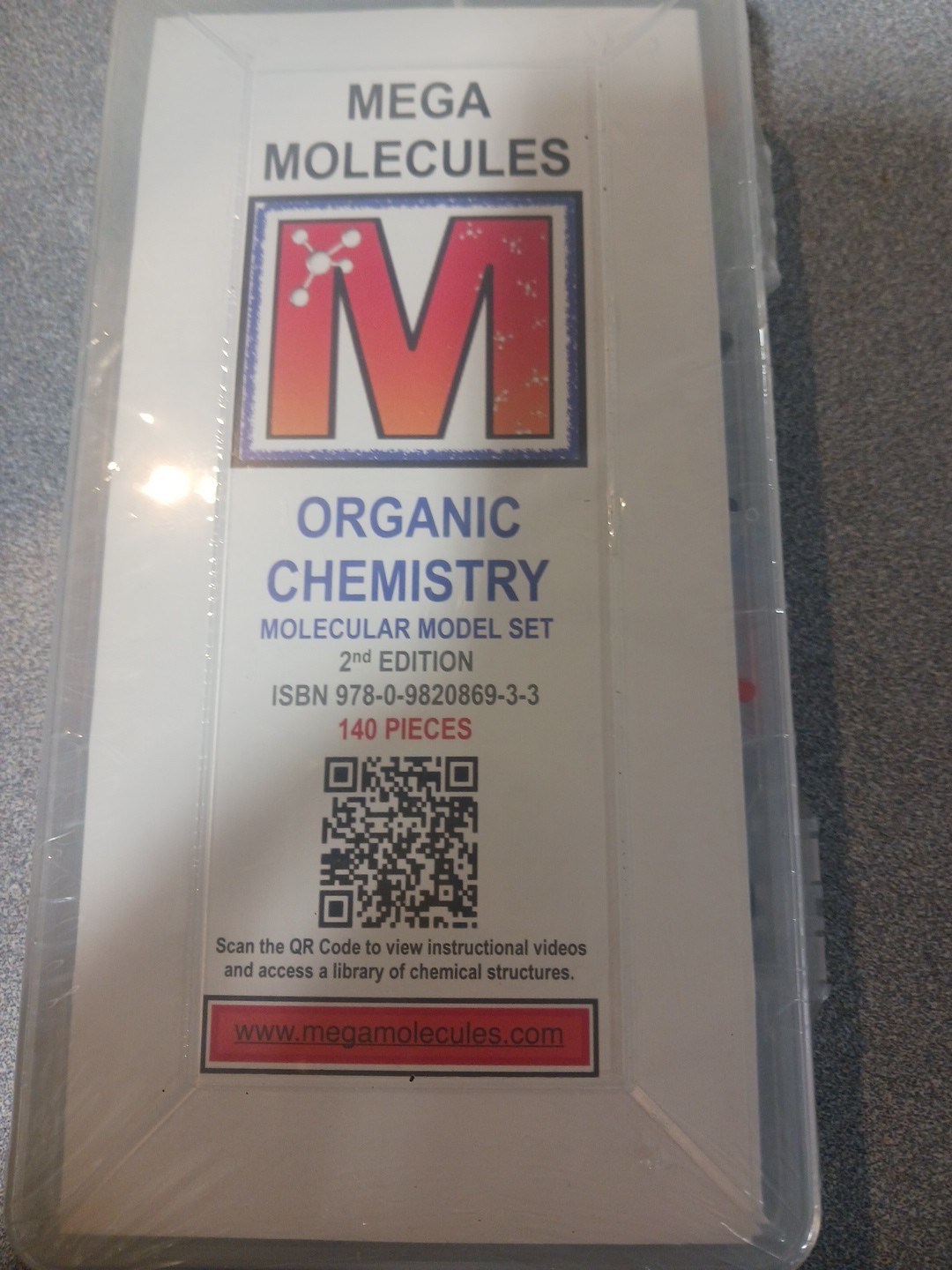 Organic Chemistry Molecular Model Set by Not Available (2012, Mixed Lot)