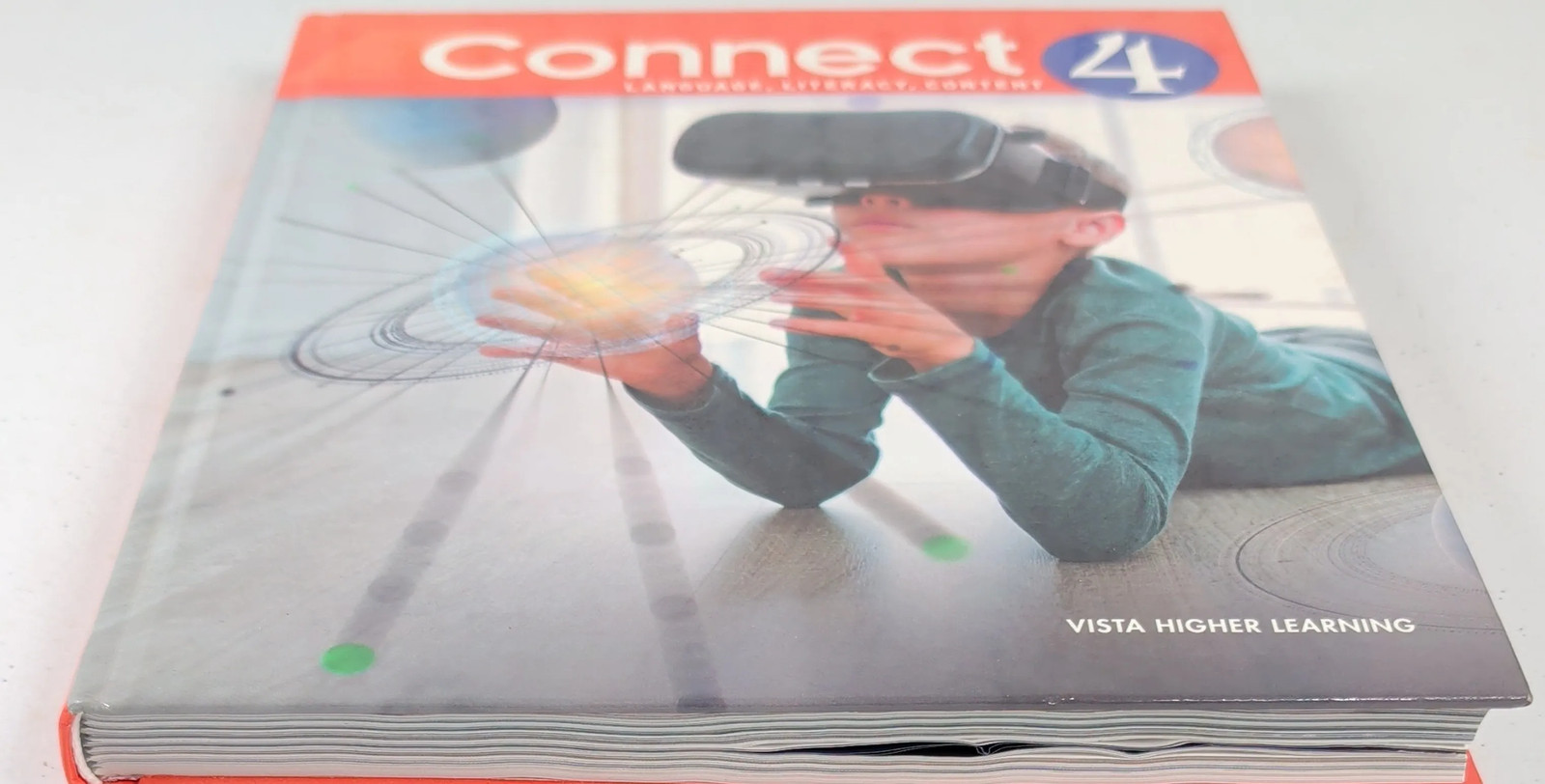 Connect 4 Language Literacy Content Vista Higher Learning Textbook Hardcover