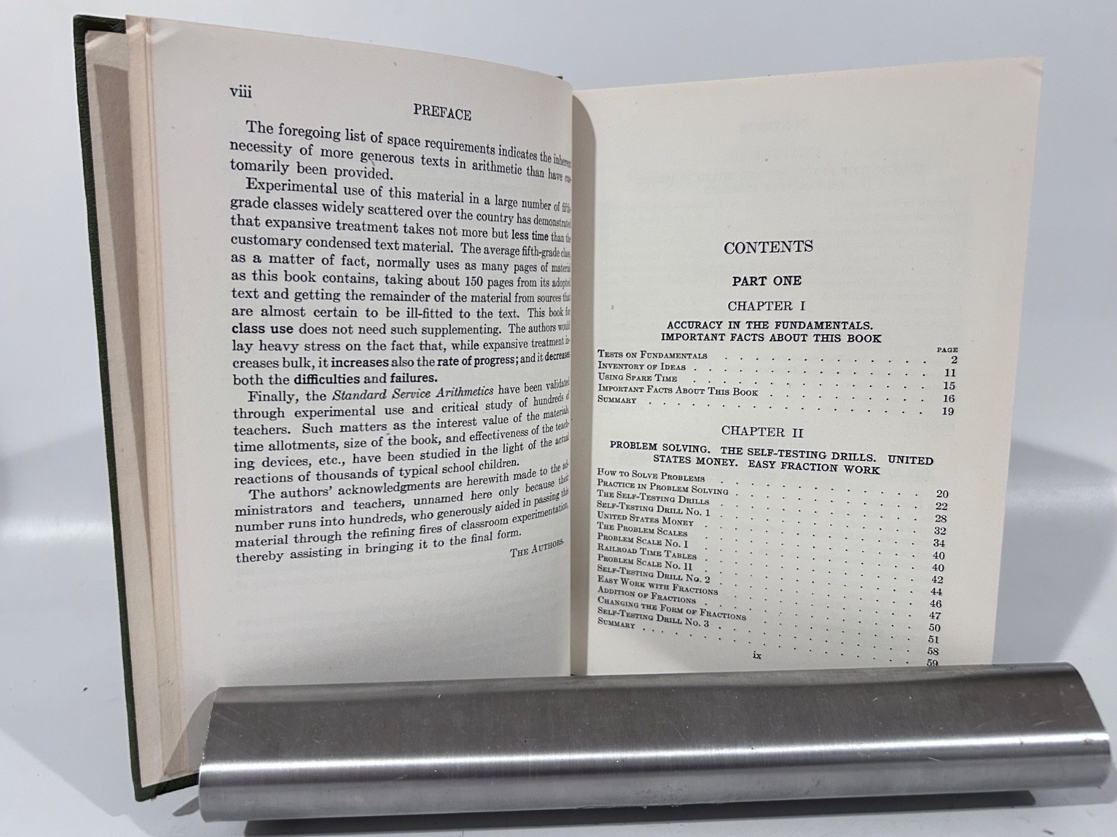 Knight: Standard Service Arithmetics, Scott Foresman 1927, Grade Five