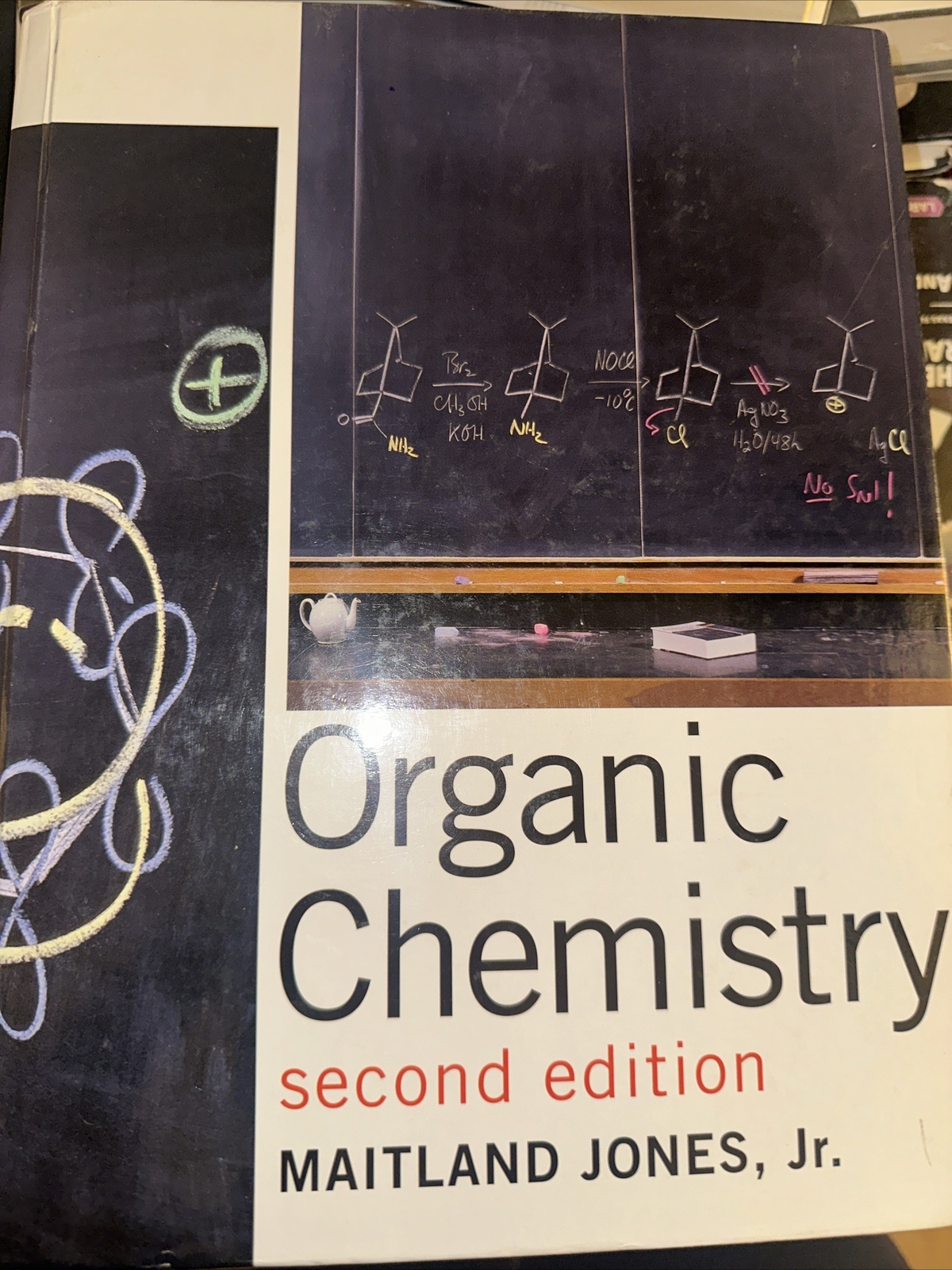 Organic Chemistry Second Edition Mainland Jones Jr See Details used