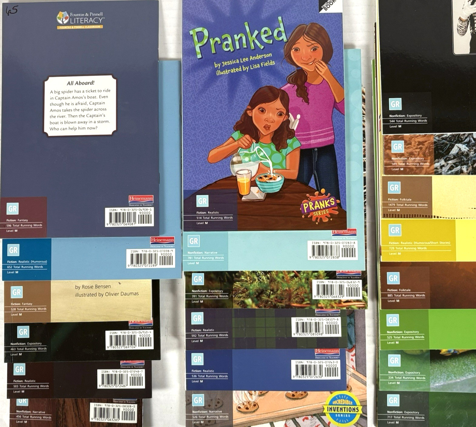 FOUNTAS & PINNELL 3rd Grade Level I-S Guided Readers Complete 200-Book Library