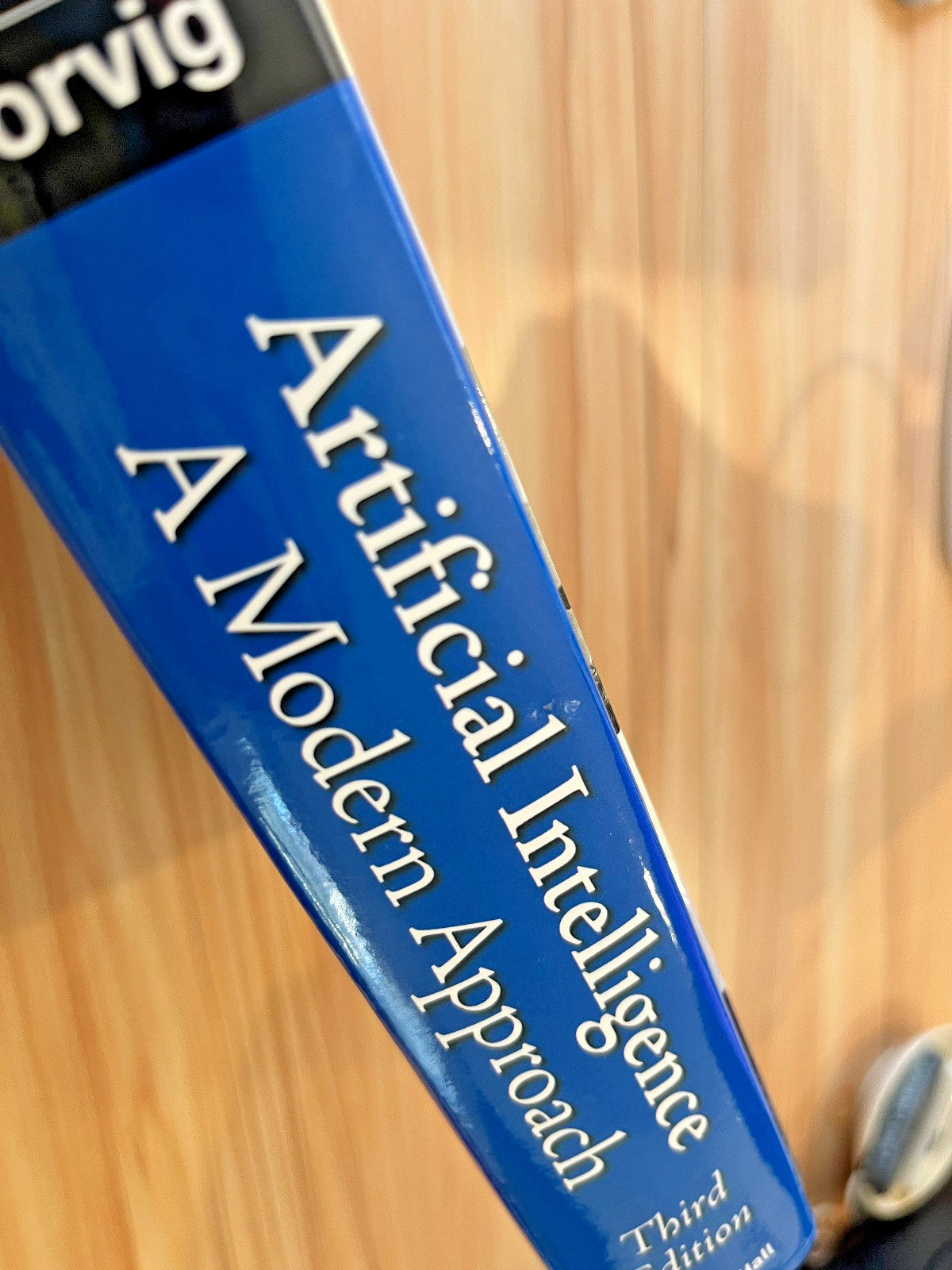 LIKE NEW US EDITION HARDCOVER Artificial Intelligence 3e Russell & Norvig)