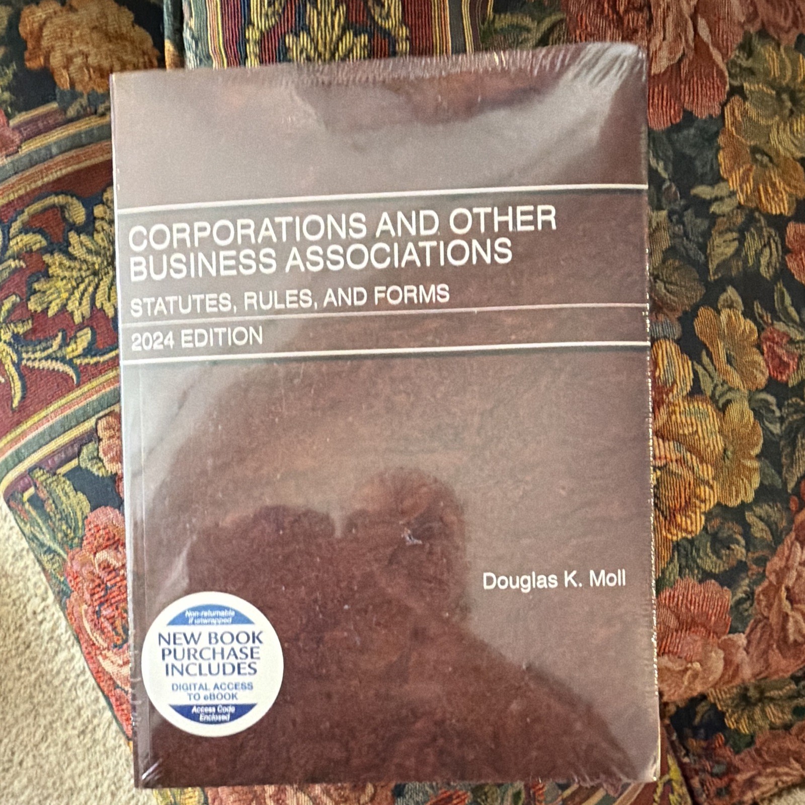 West Academic Corporations & Other Business Associations 2024 Moll PB