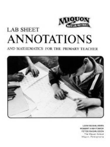 Lab Sheet Annotations and Mathematics for the Primary Teacher – Paperback – GOOD