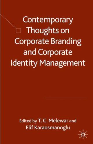 Contemporary Thoughts on Corporate Branding and Corporate Identity Managemen…